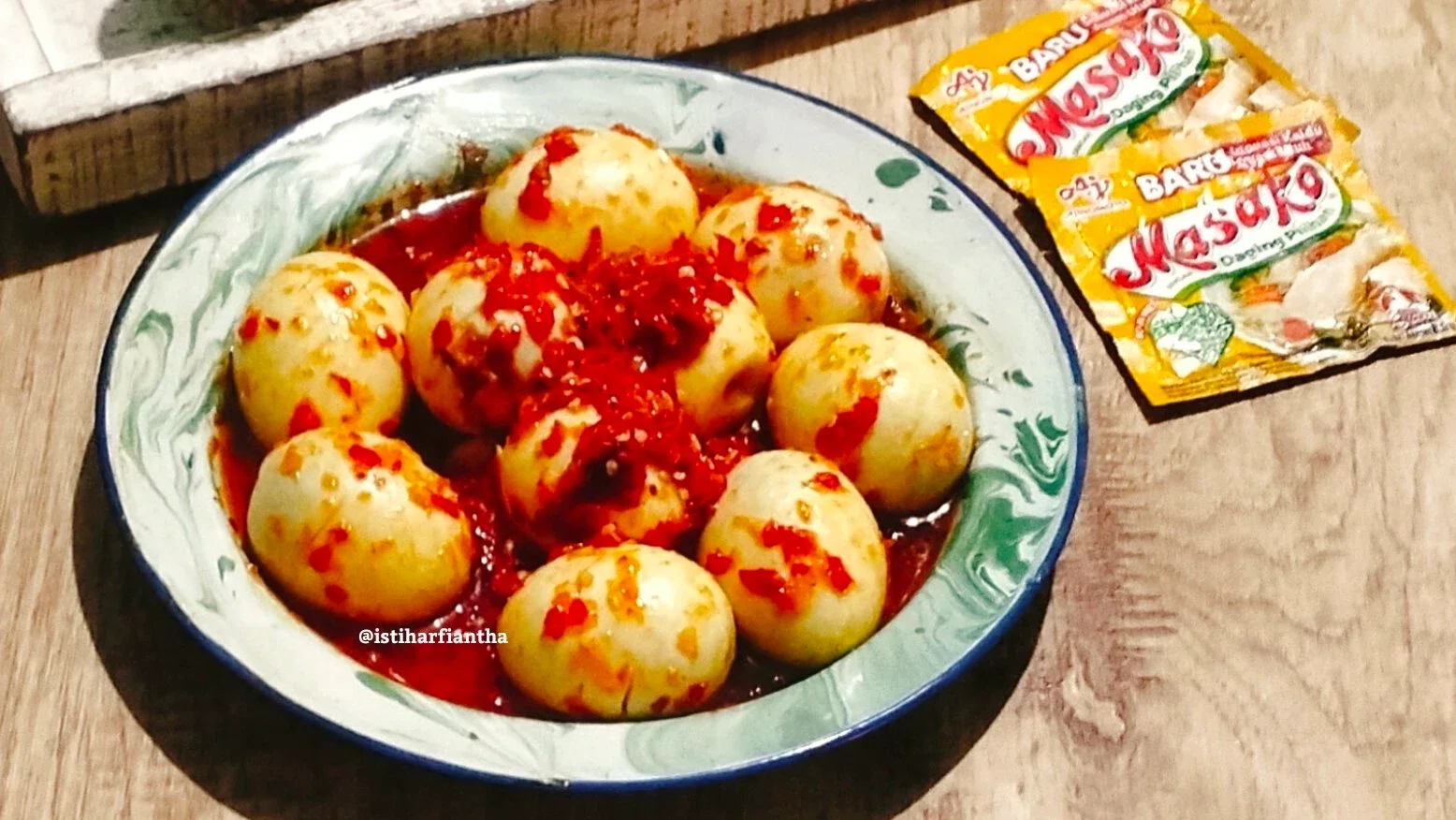 Sambal Telur Bulat ala MASAKO®