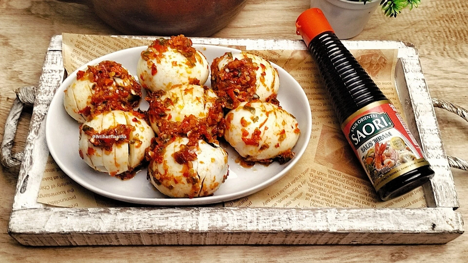 Sambal Telur Saus Tiram ala SAORI®