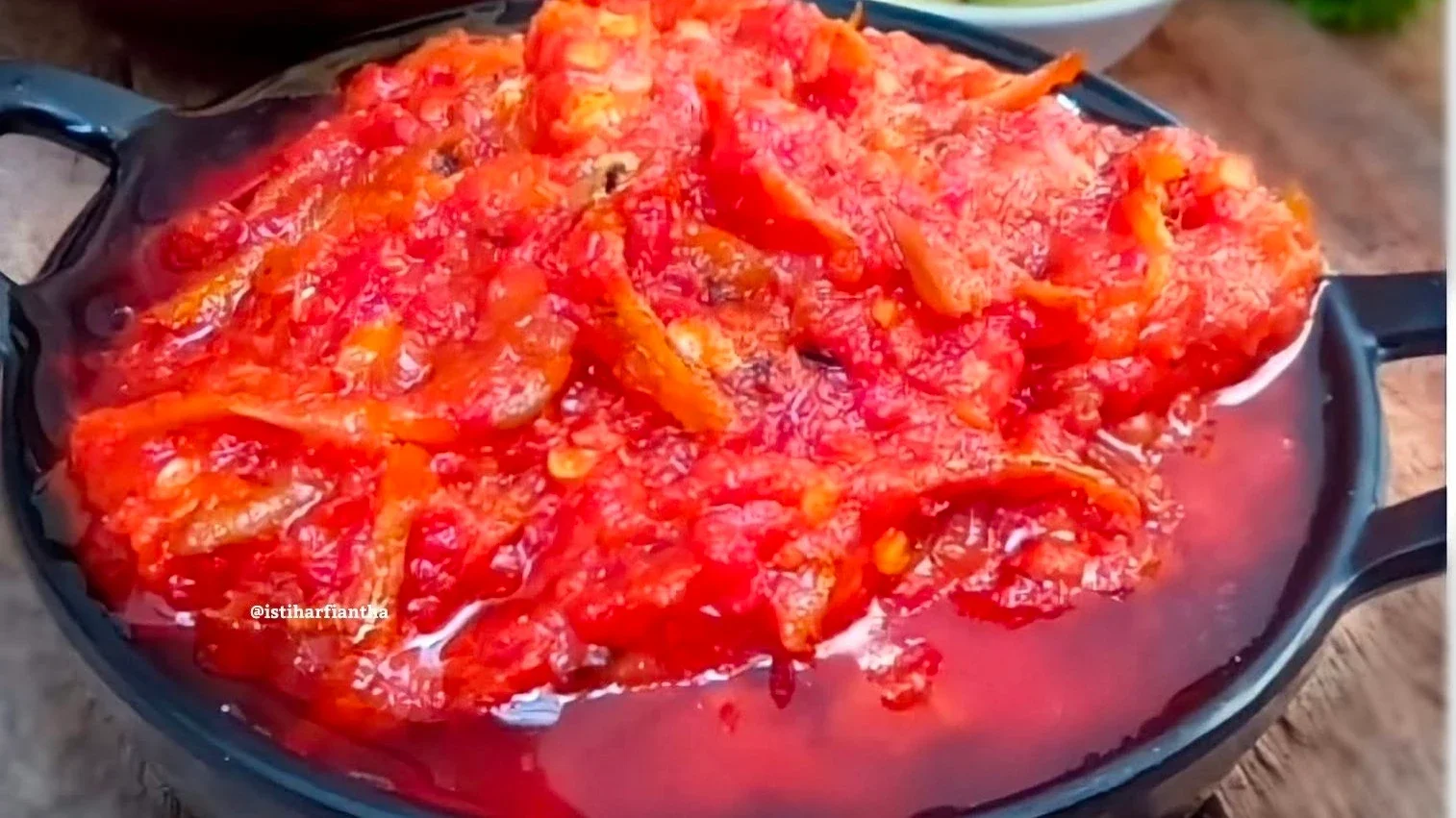 Sambal Tempoyak Teri Pedas