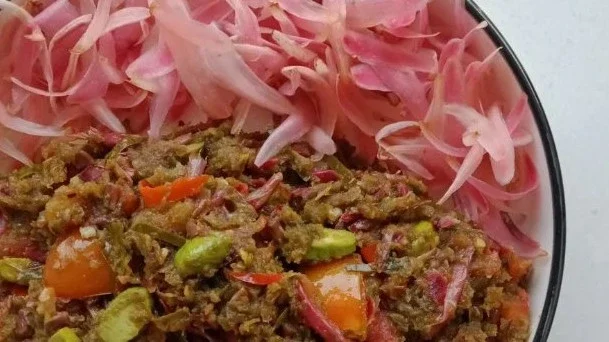 Sambal terasi bunga kecombrang