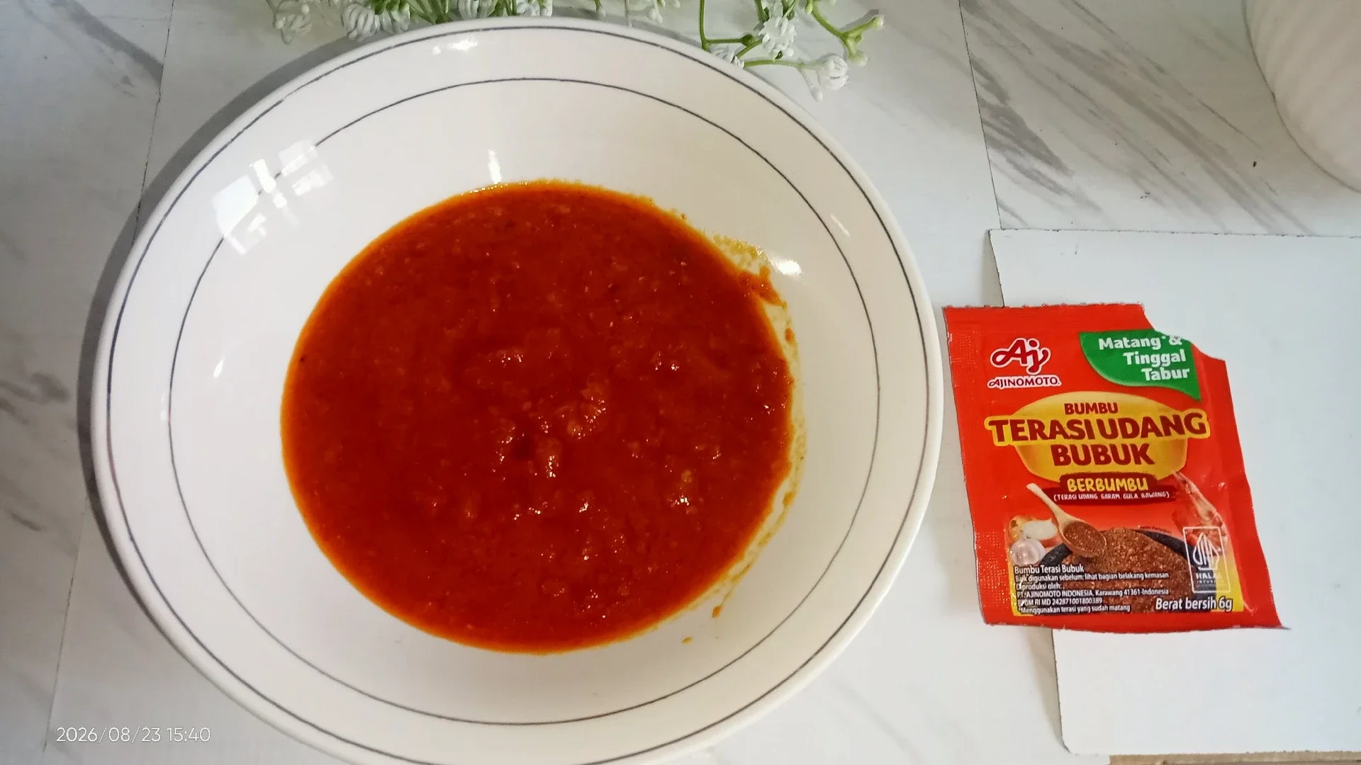 Sambal Terasi sat set 