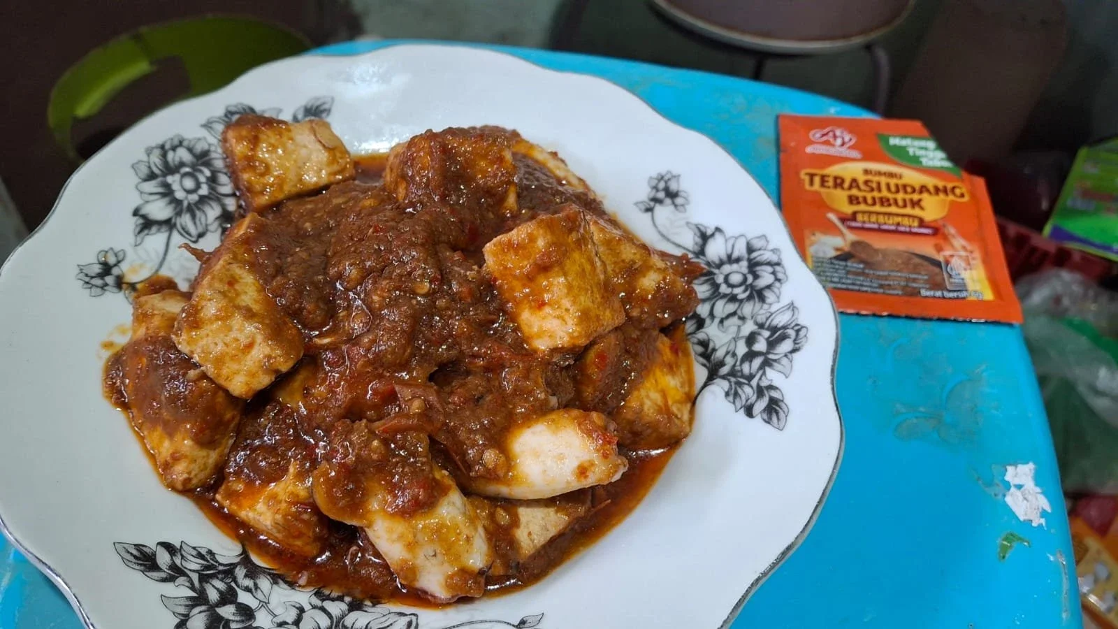 Sambal Terasi Tahu Cumi