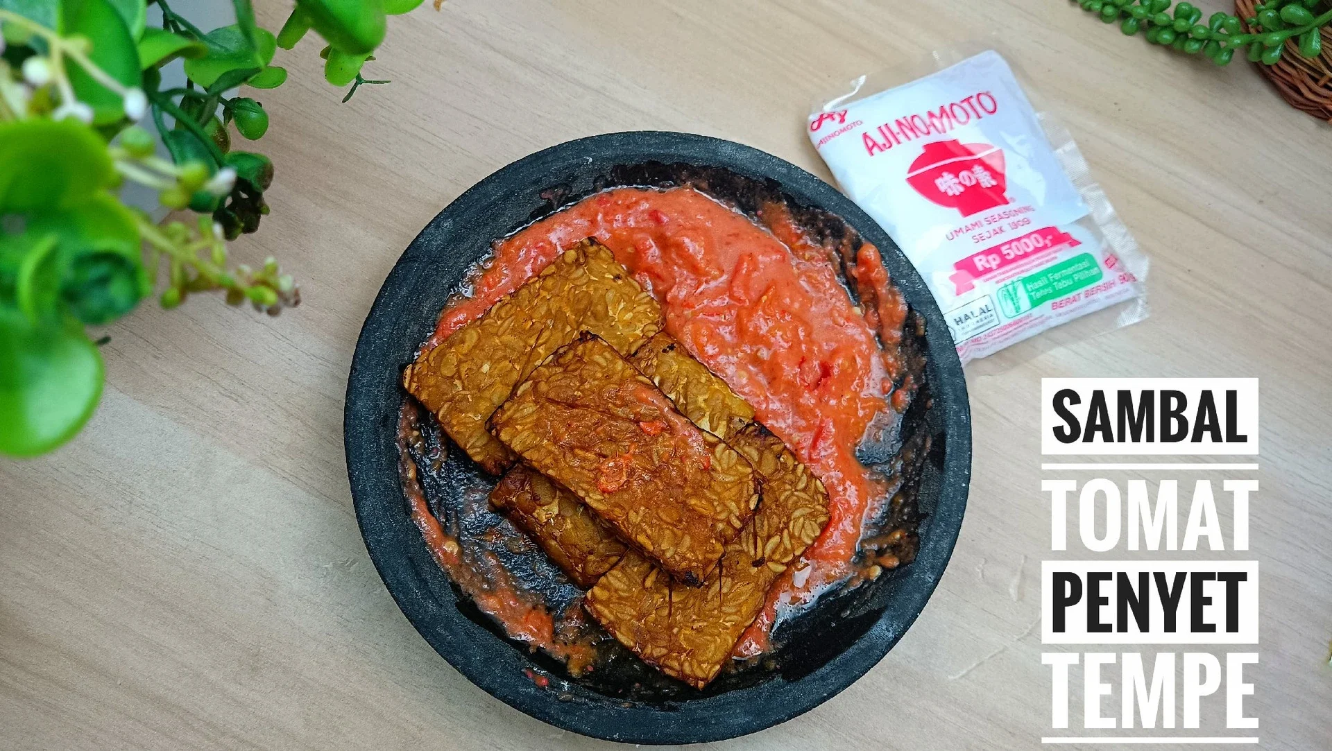 Sambal Tomat Tempe Penyet