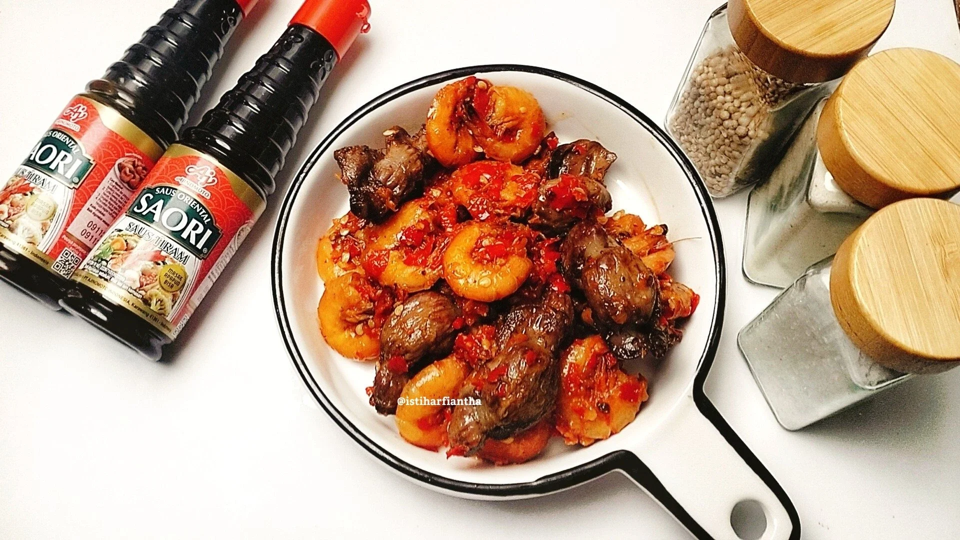 Sambal Udang Ampela Ayam SAUS Tiram ala SAORI