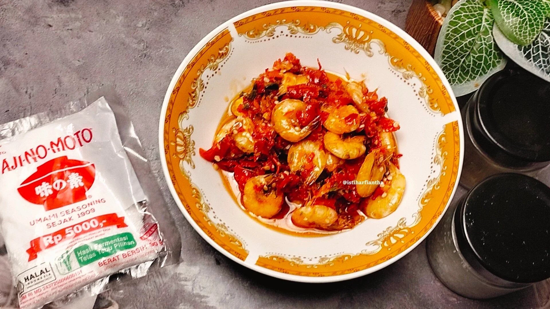 Sambal Udang Cabe Pecah ala AJI-NO-MOTO®