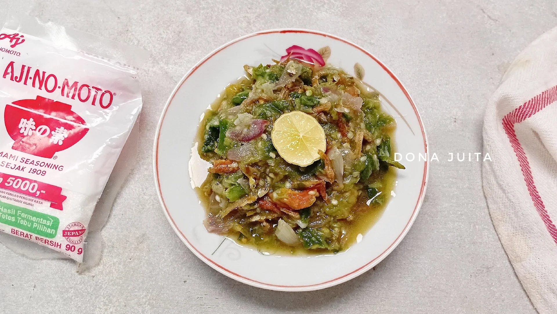 Sambalado Hijau Khas Minang