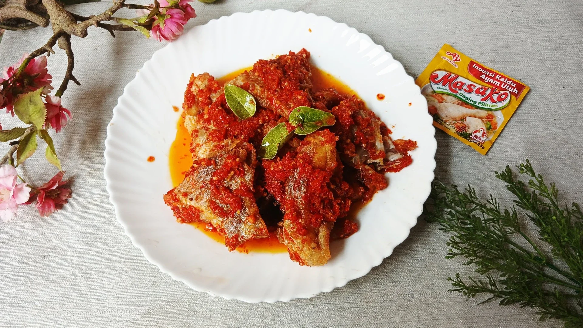 Sambalado Nila Daun Jeruk