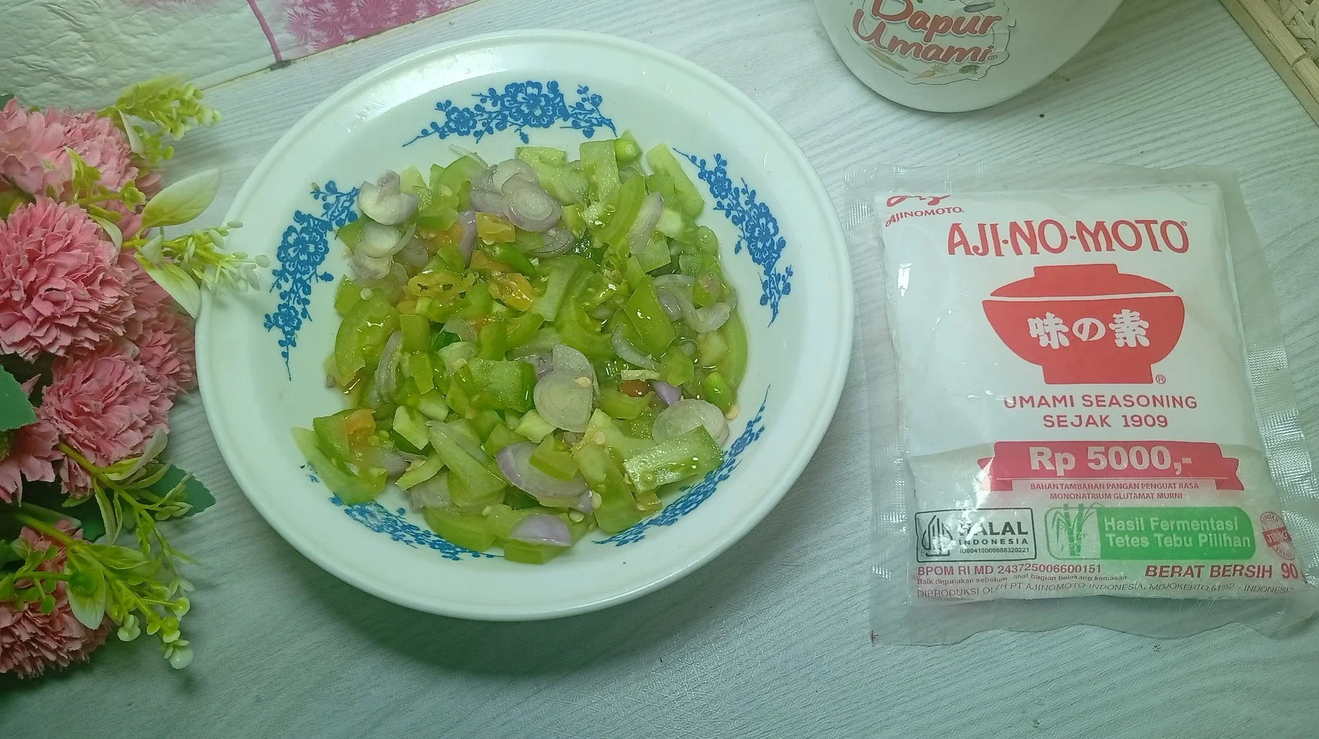 Sambel Dabu Dabu Tomat Hijau