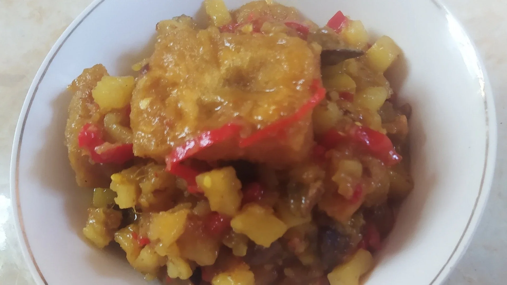 Sambel Goreng Kentang Ati Krecek