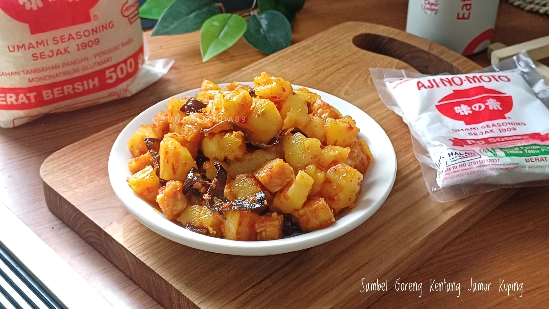 Sambel Goreng Kentang Jamur Kuping #KentangJadiBintang