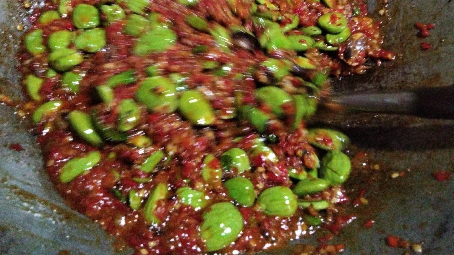 sambel pete hohah