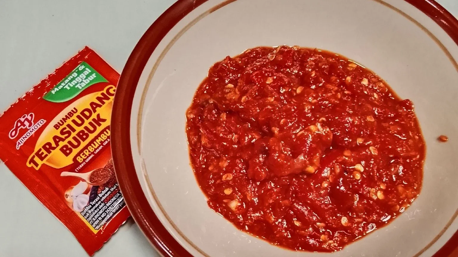 sambel terasi ala ajinomoto