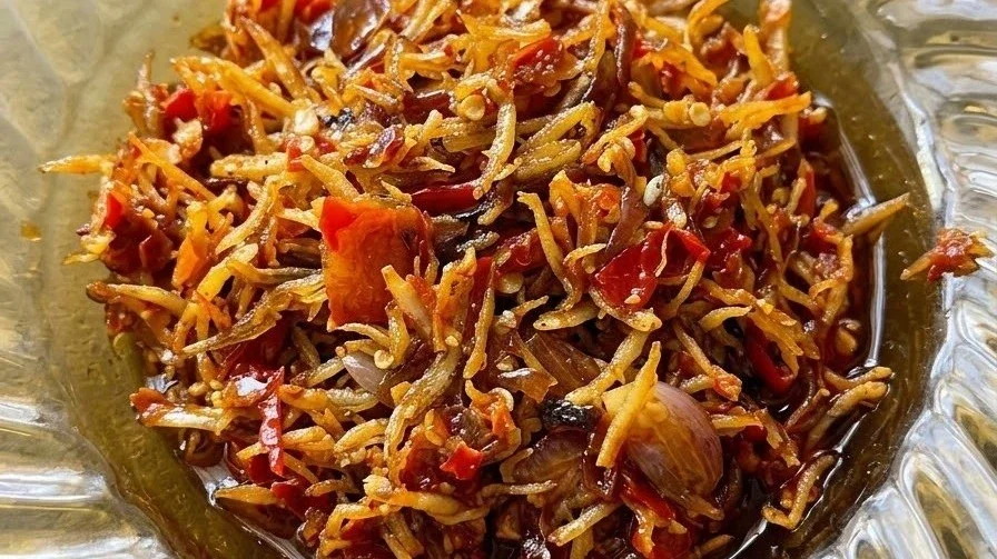 Sambel Teri nasi 