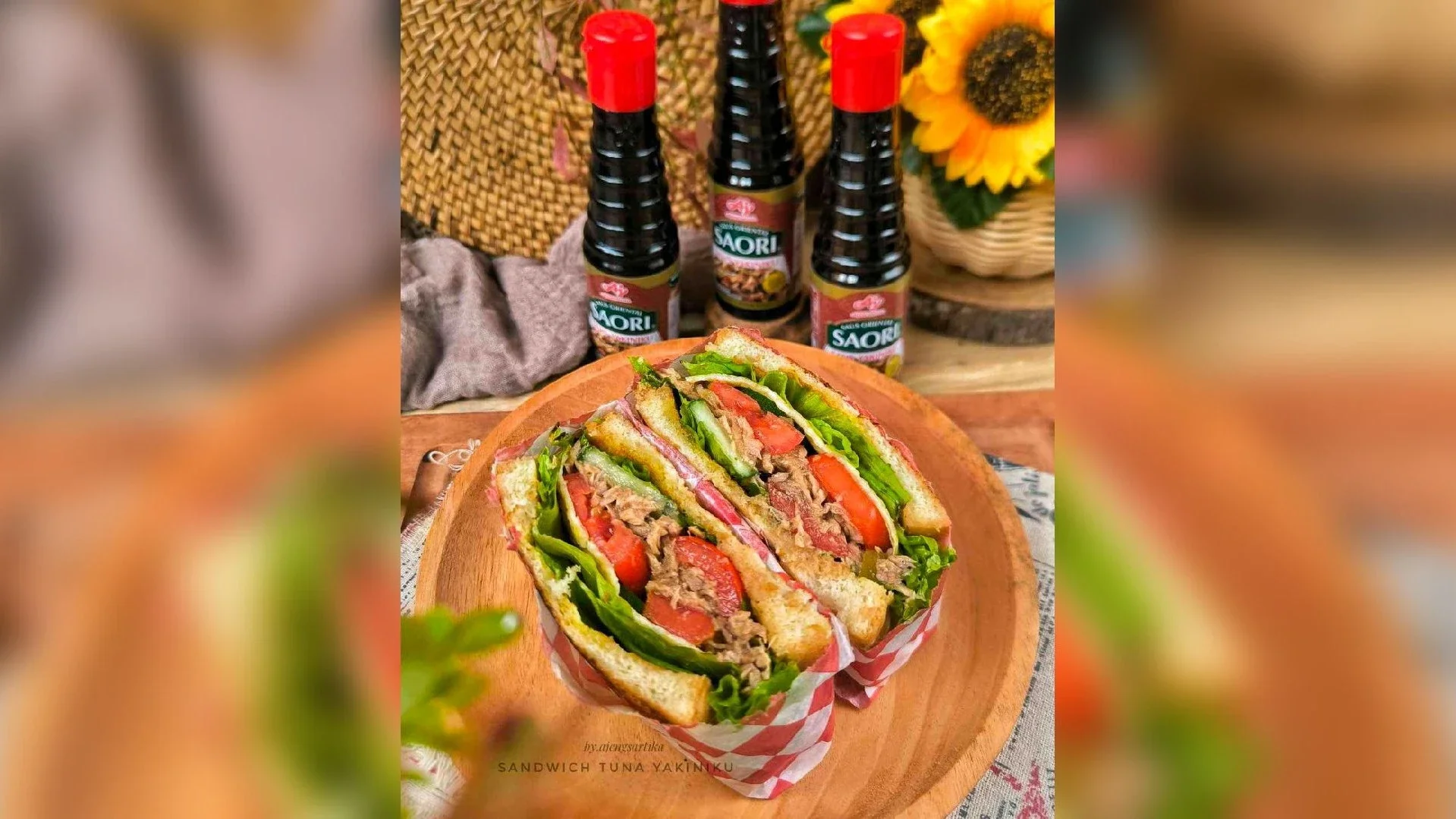 Sandwich Tuna Yakiniku 