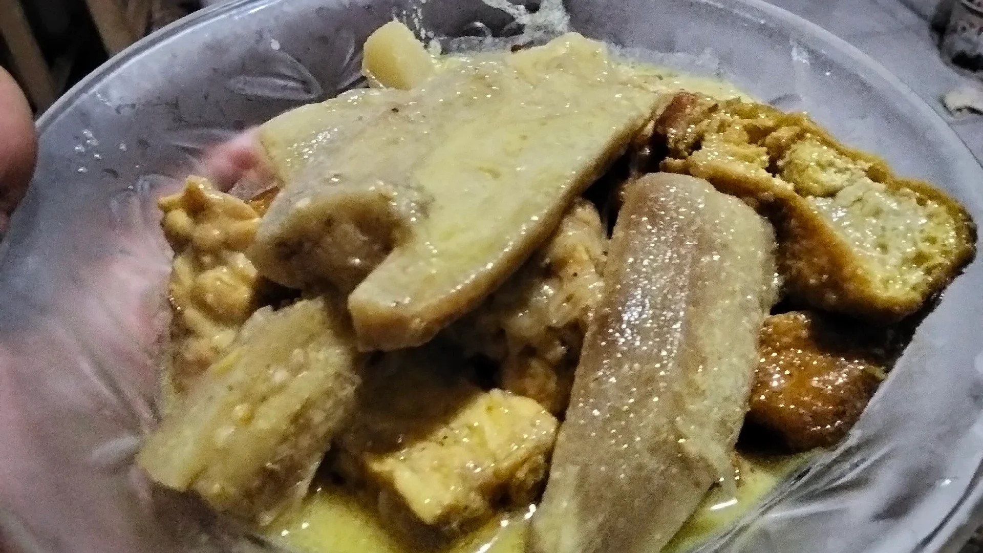 santan terong dan tahu tempe