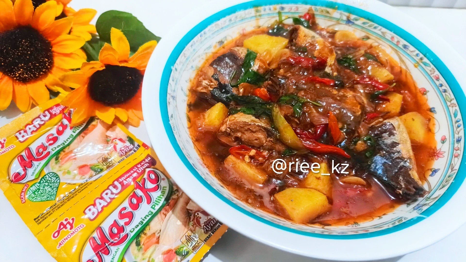 Sarden Kentang Kemangi ala masako
