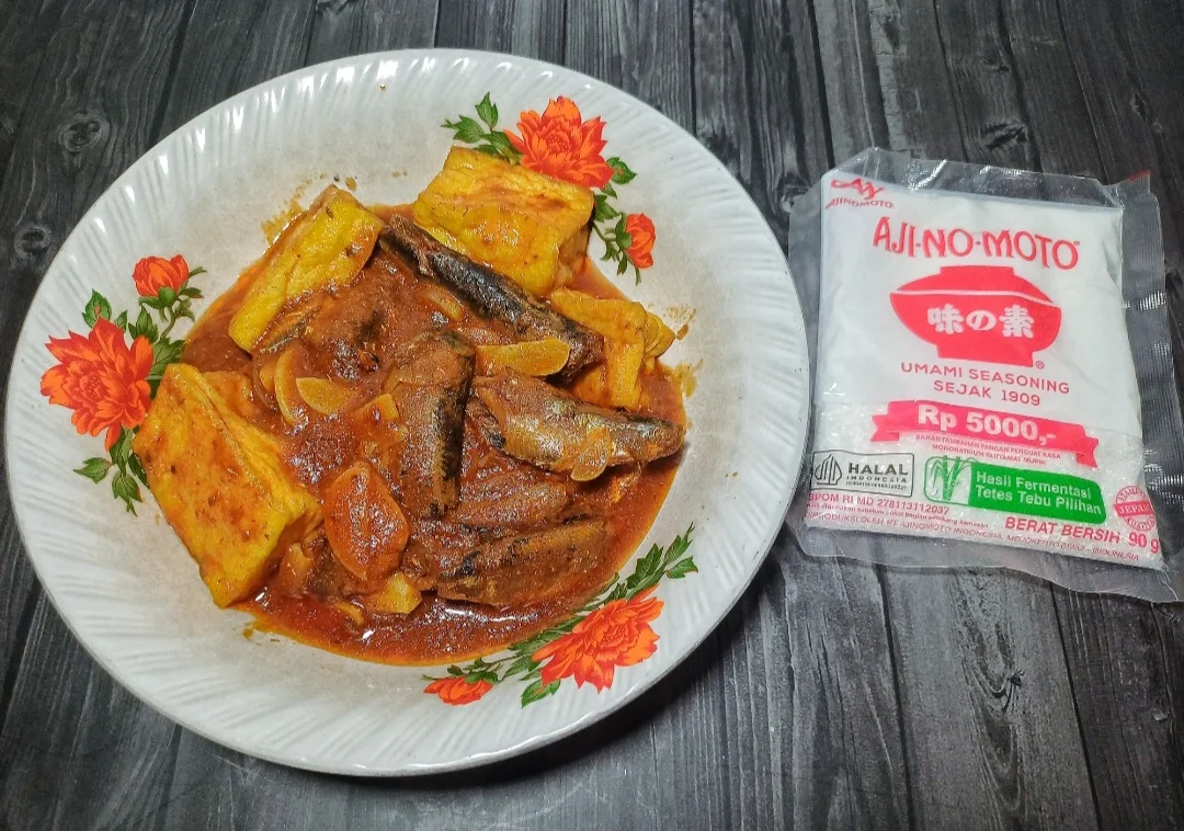 Sarden tahu Ajinomoto