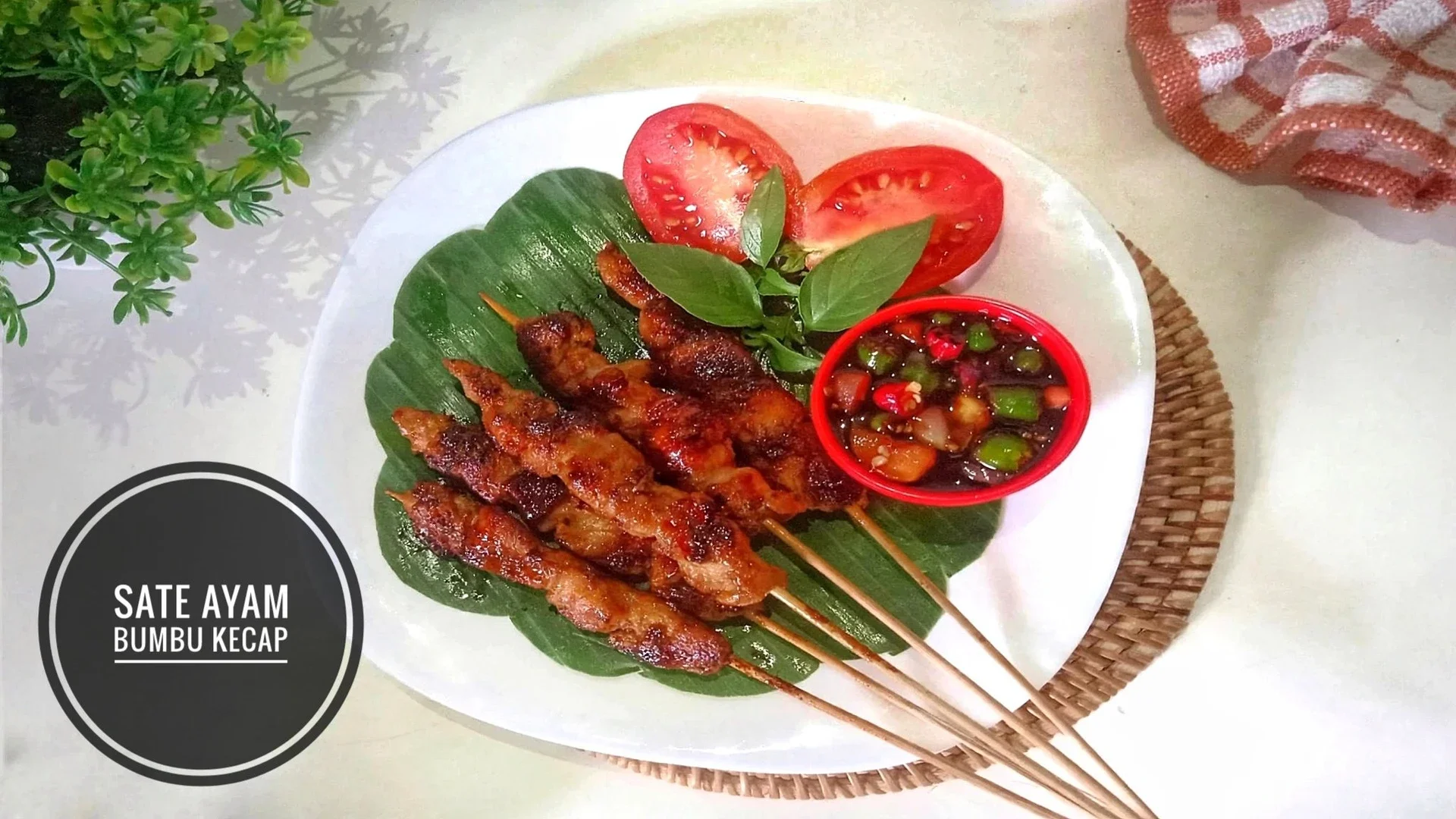 SATE AYAM BUMBU KECAP