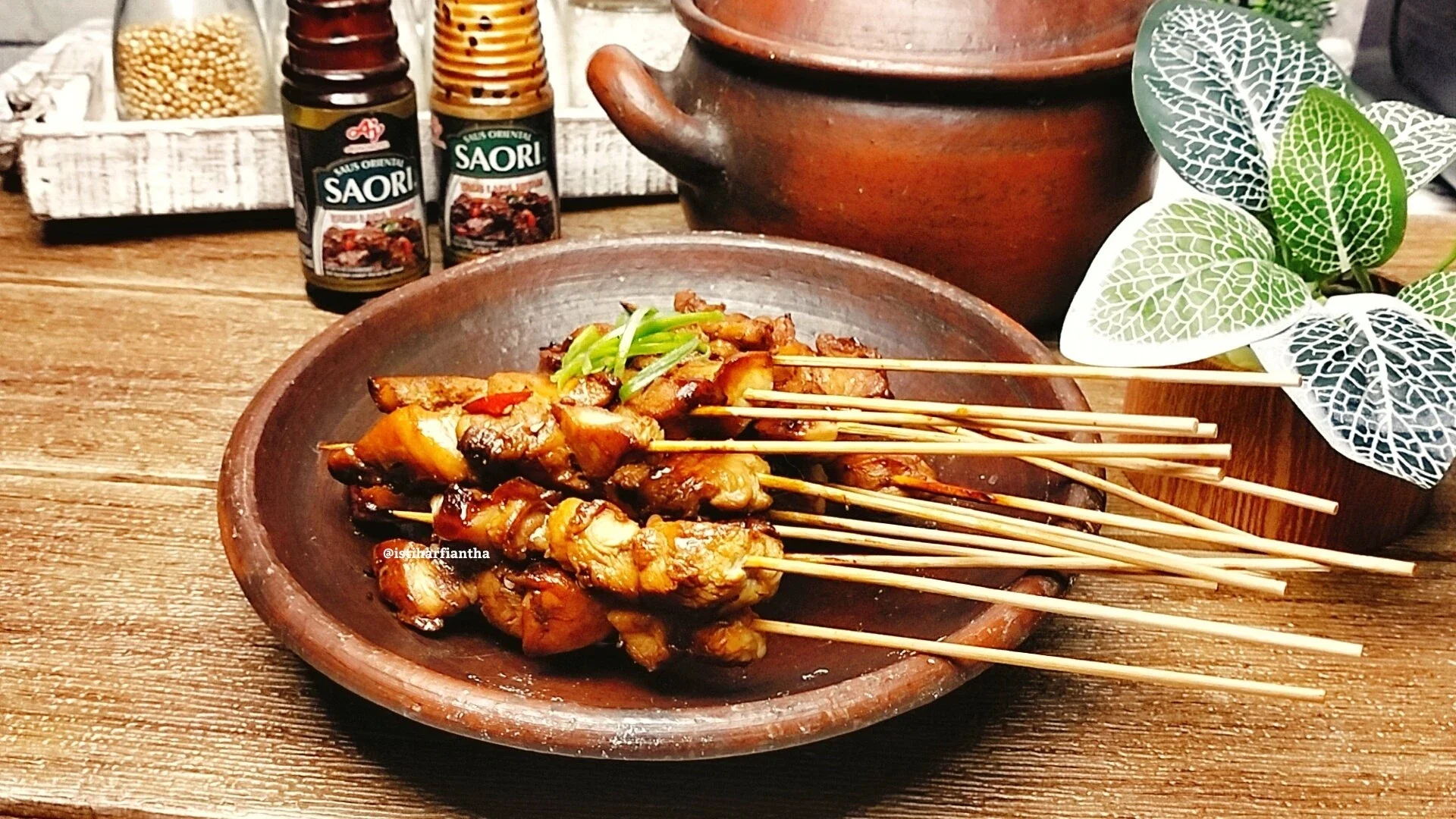Sate Ayam Lada Hitam ala SAORI®