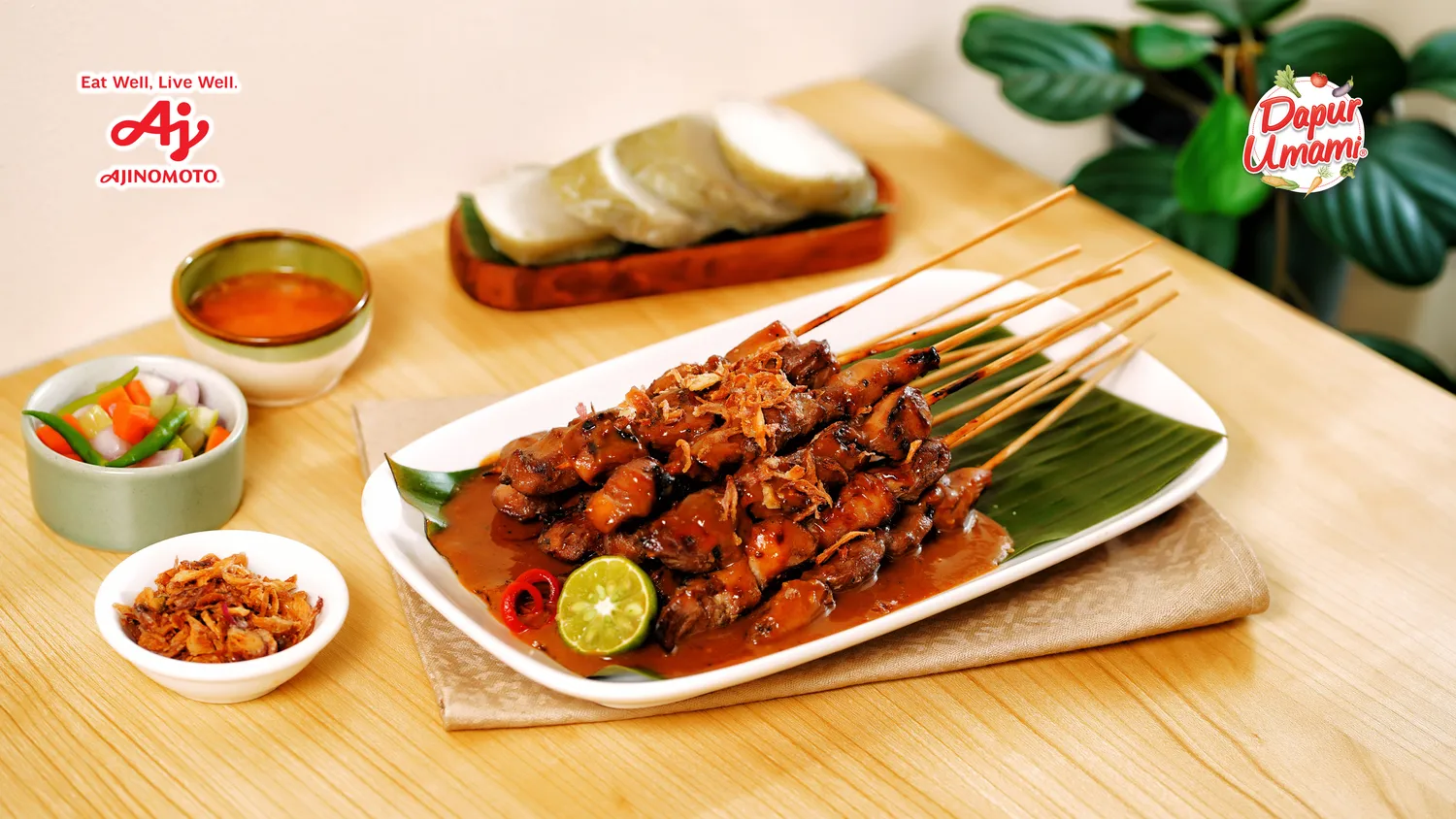 Sate Ayam Madura ala SAORI® Teriyaki