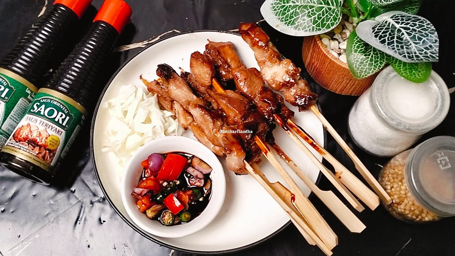 Sate Ayam Pedas Teriyaki ala SAORI®