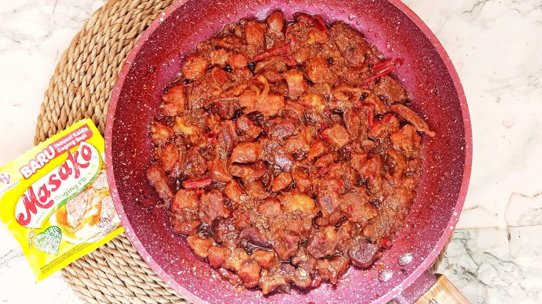 Sate Goreng Sapi ala Masako #SpesialIdulAdha