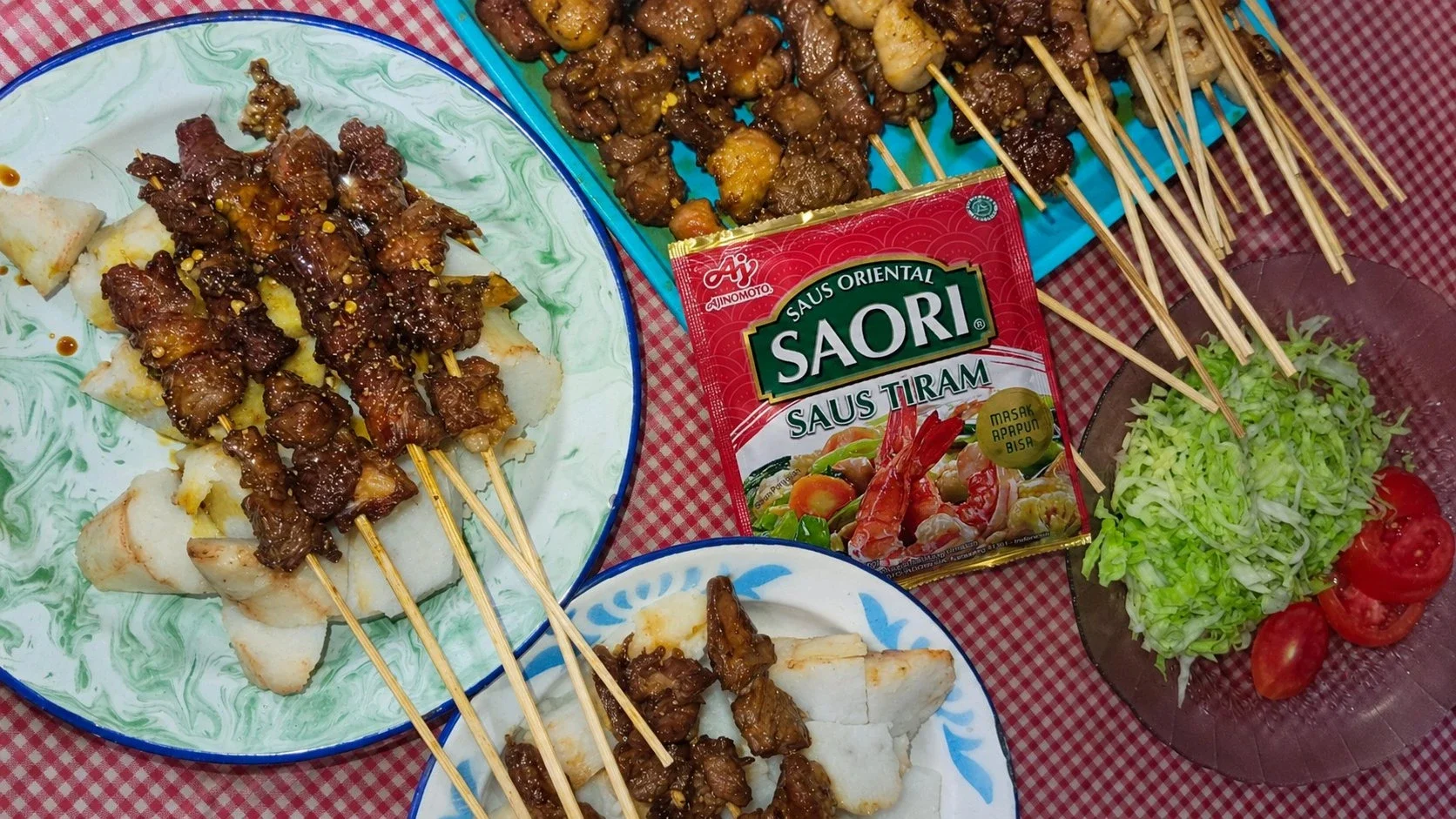 Sate Kambing Ala Saori #SpesialIduladha