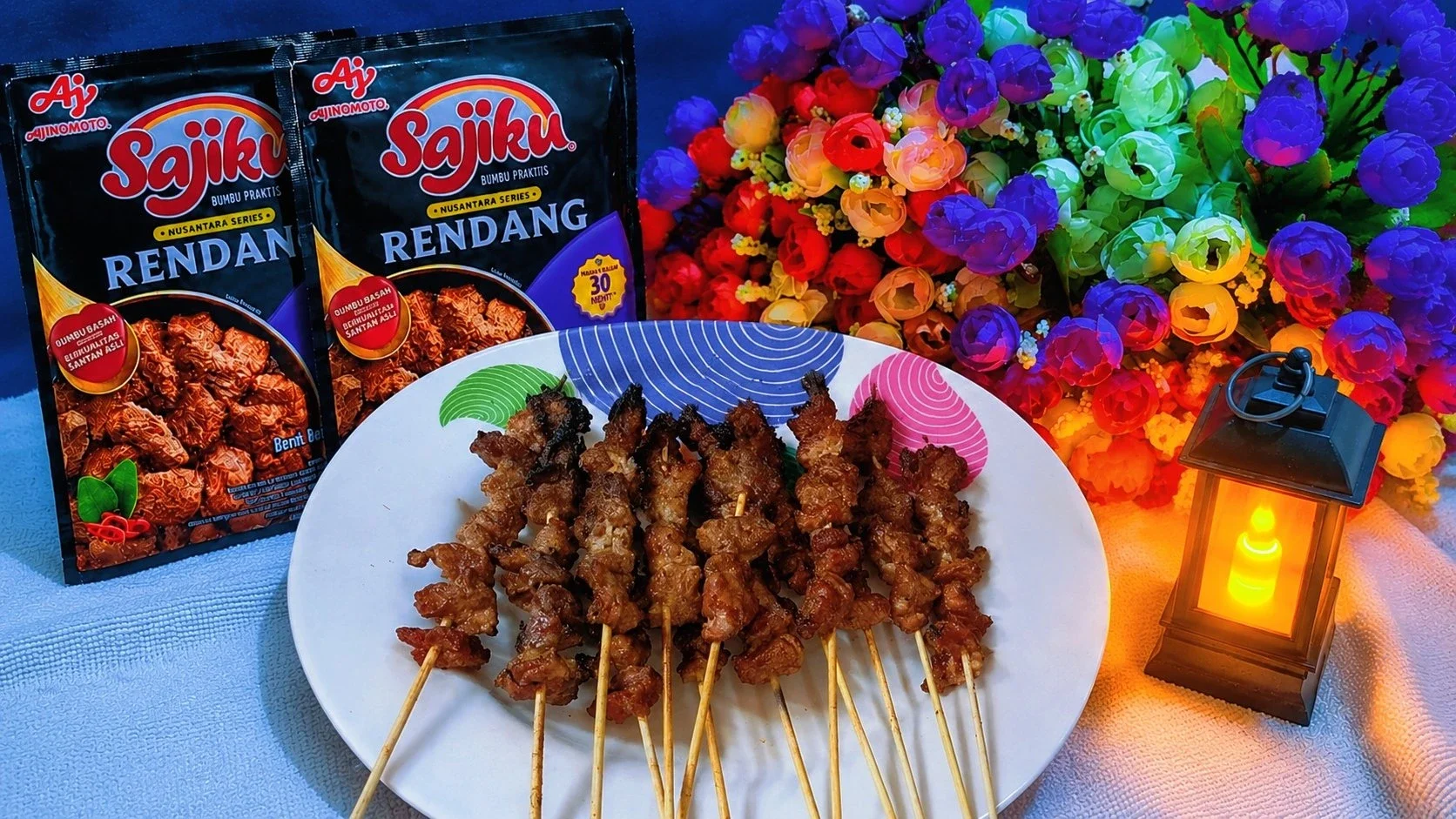 Sate Kambing Bumbu Rendang Sajiku® #SpesialIduladha