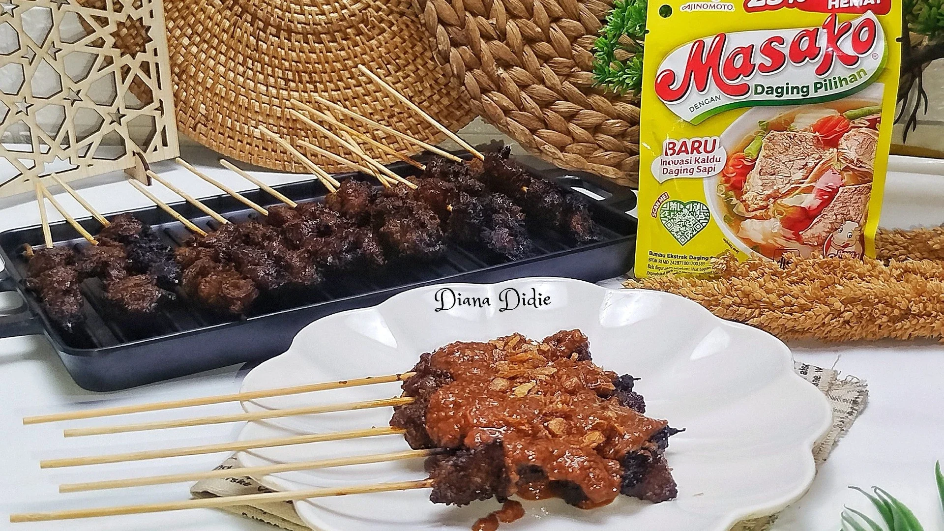Sate Kambing Saus Kacang #SpesialIduladha