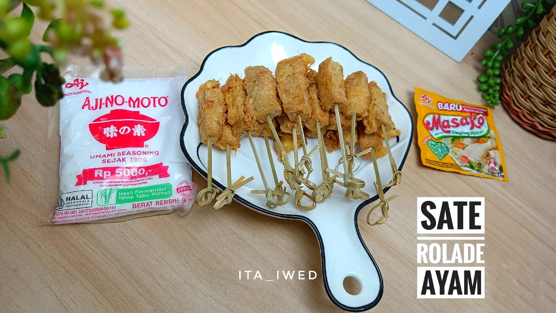 Sate Rolade Ayam 
