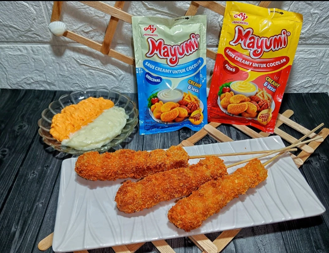 Sate  Sosis Bread Crumbs