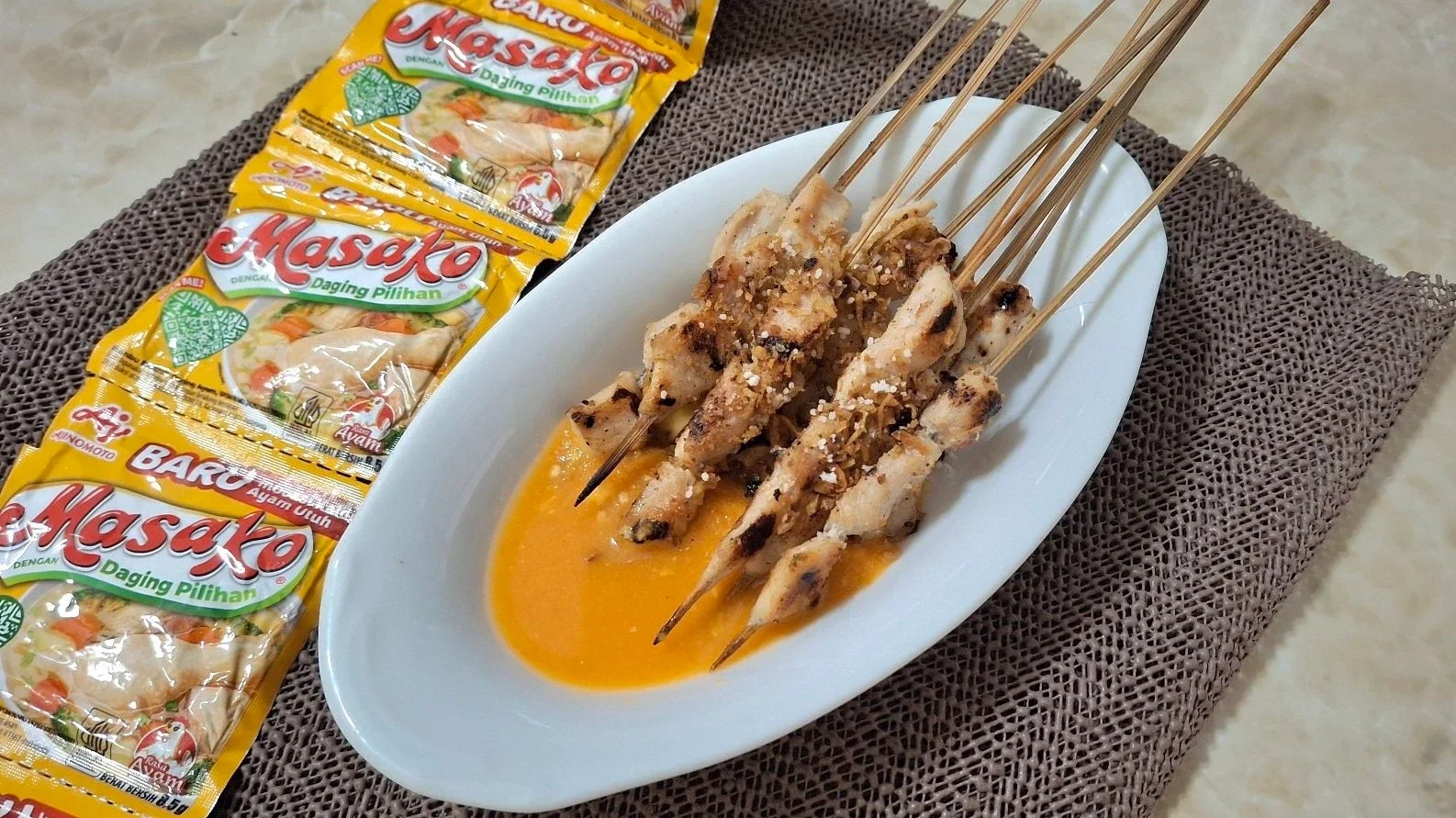 Sate Taichan Daging Ayam ala Masako