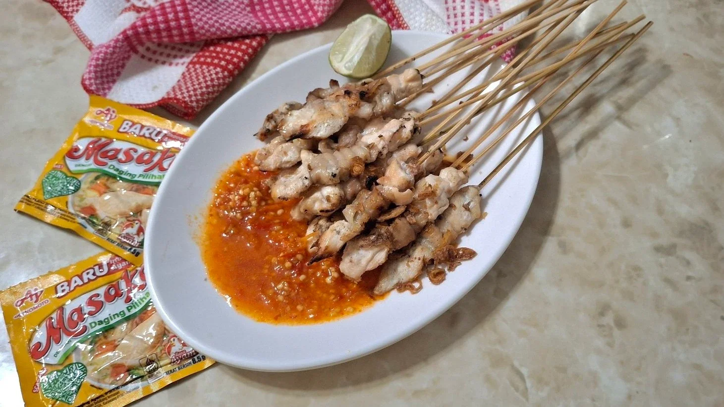 Sate Taichan Pedas ala Masako
