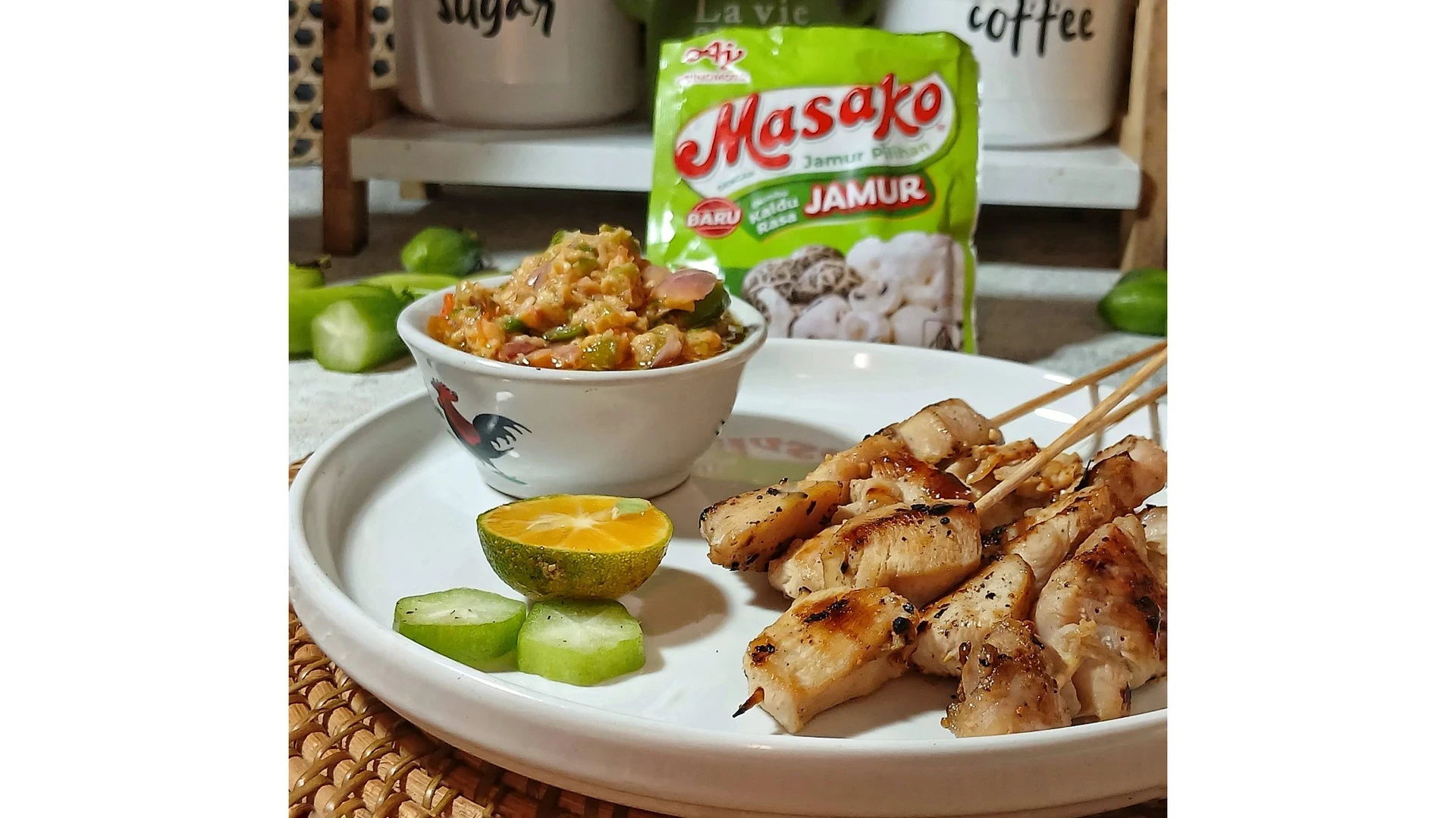 Sate Taichan Sambal Ganja Ala Masako
