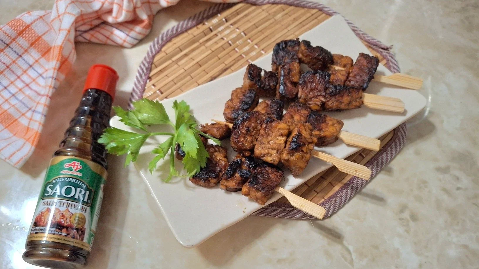 Sate Tempe Saori Teriyaki
