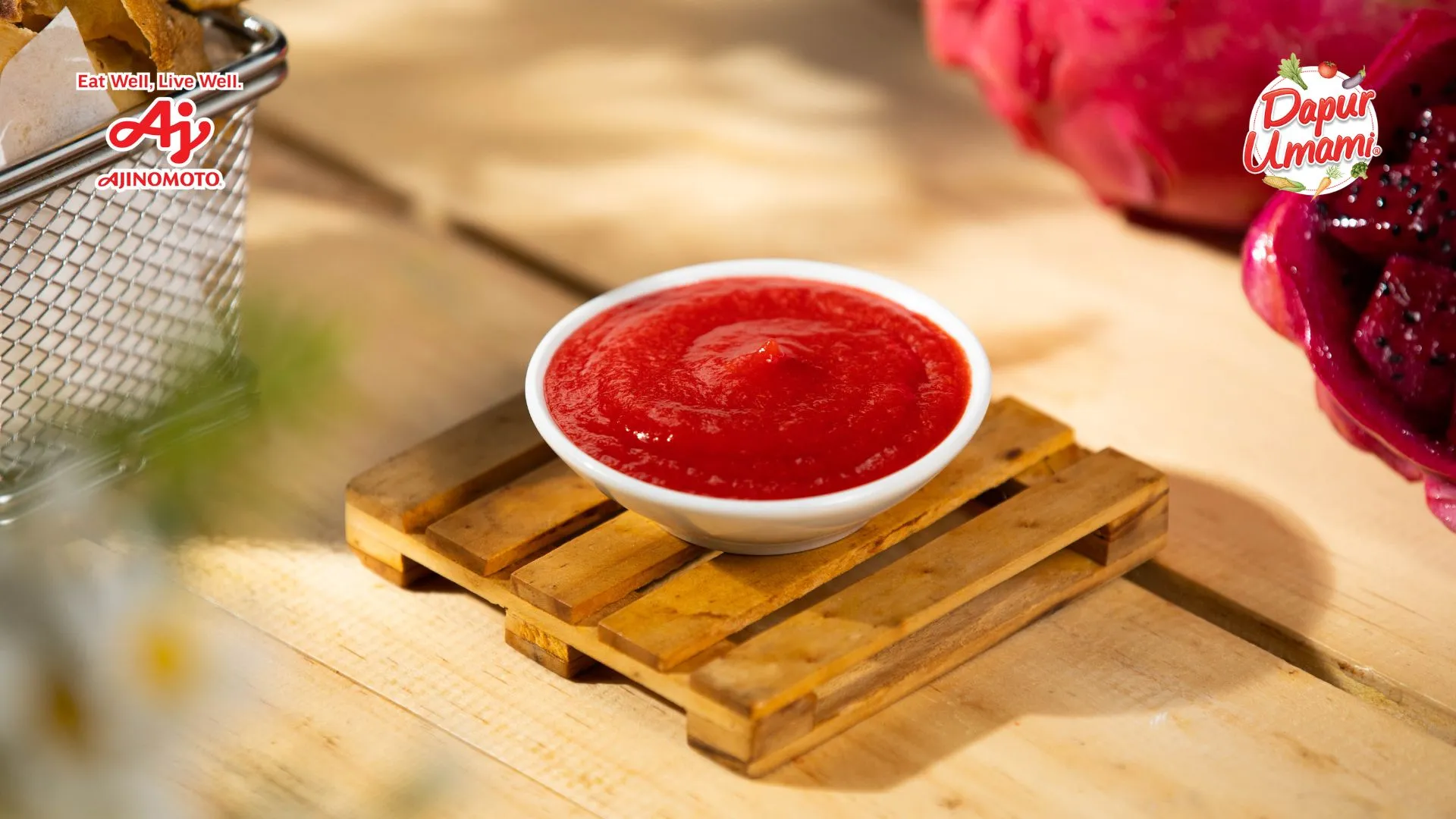 Saus Sambal Kulit Buah Naga ala AJI-NO-MOTO®