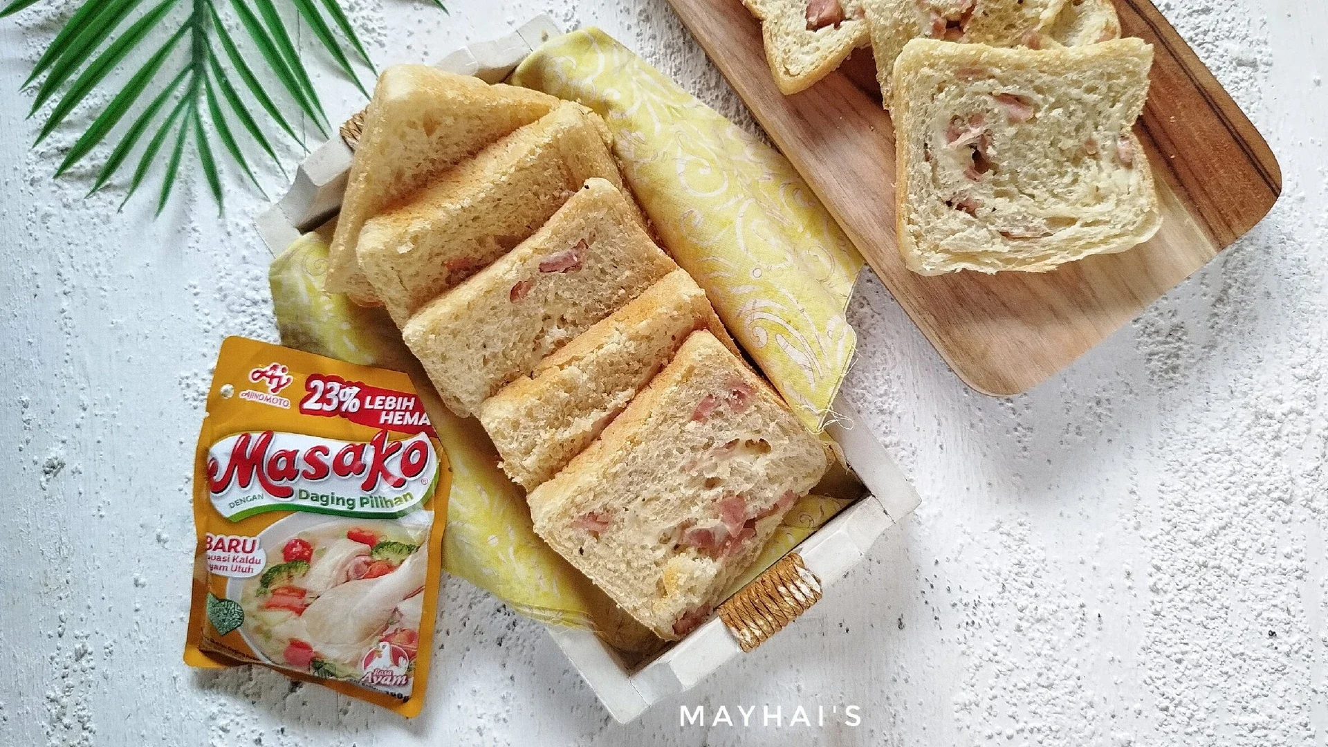 Sausage Cheese Sourdough Bread ala Masako #masakanpenuhcinta