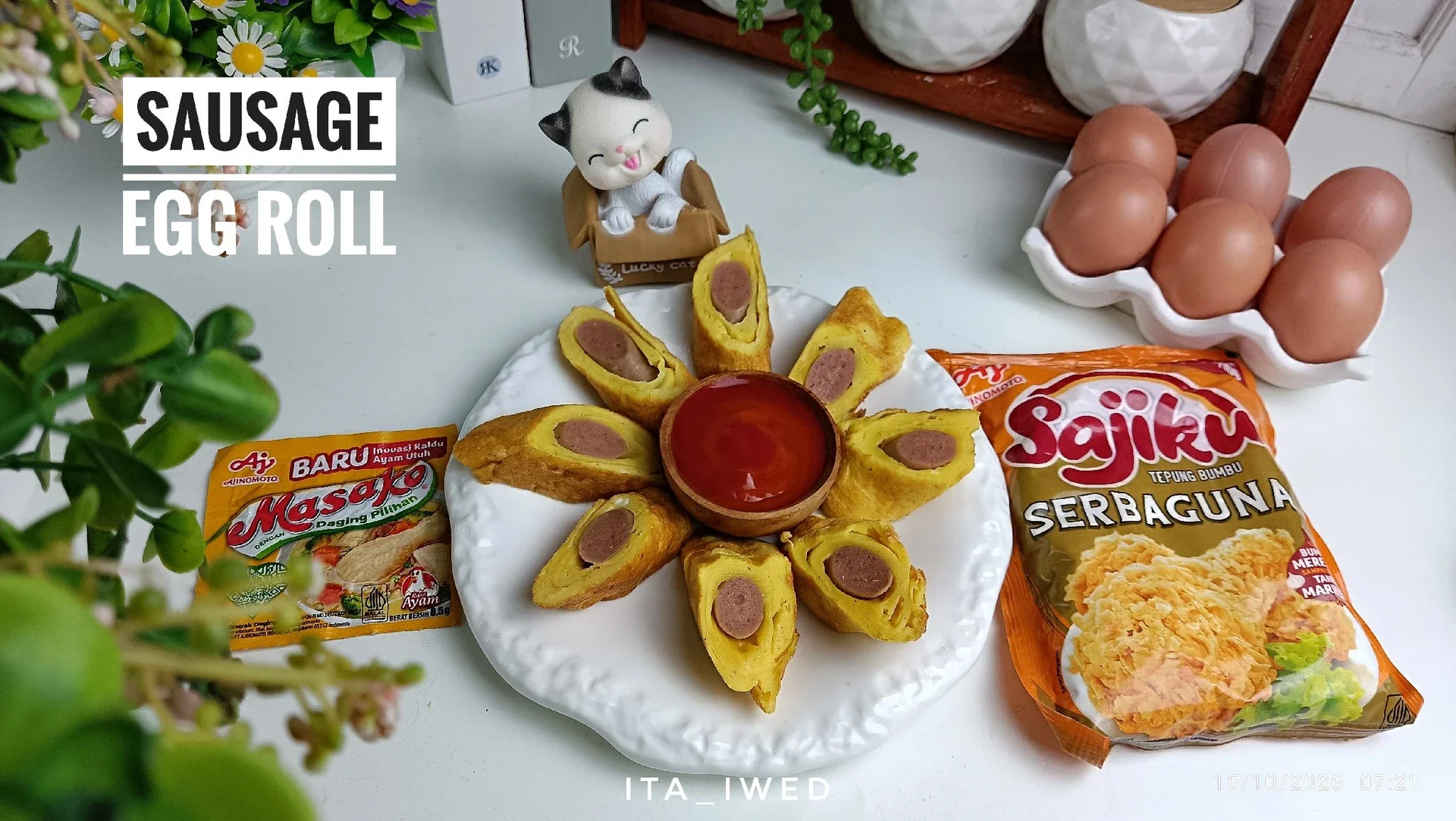 Sausage Egg Roll