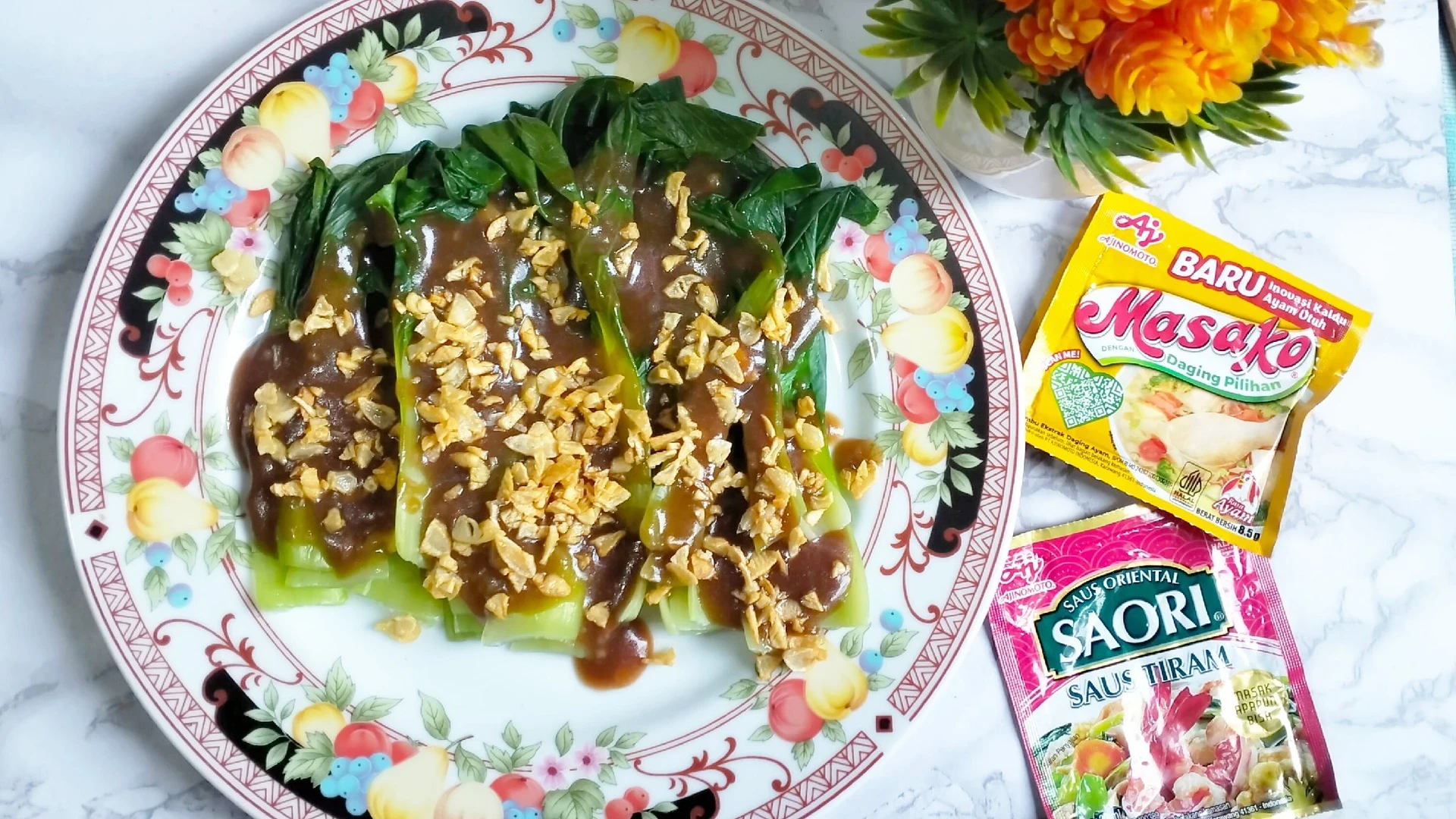 Sawi Pakcoy Saus Tiram 