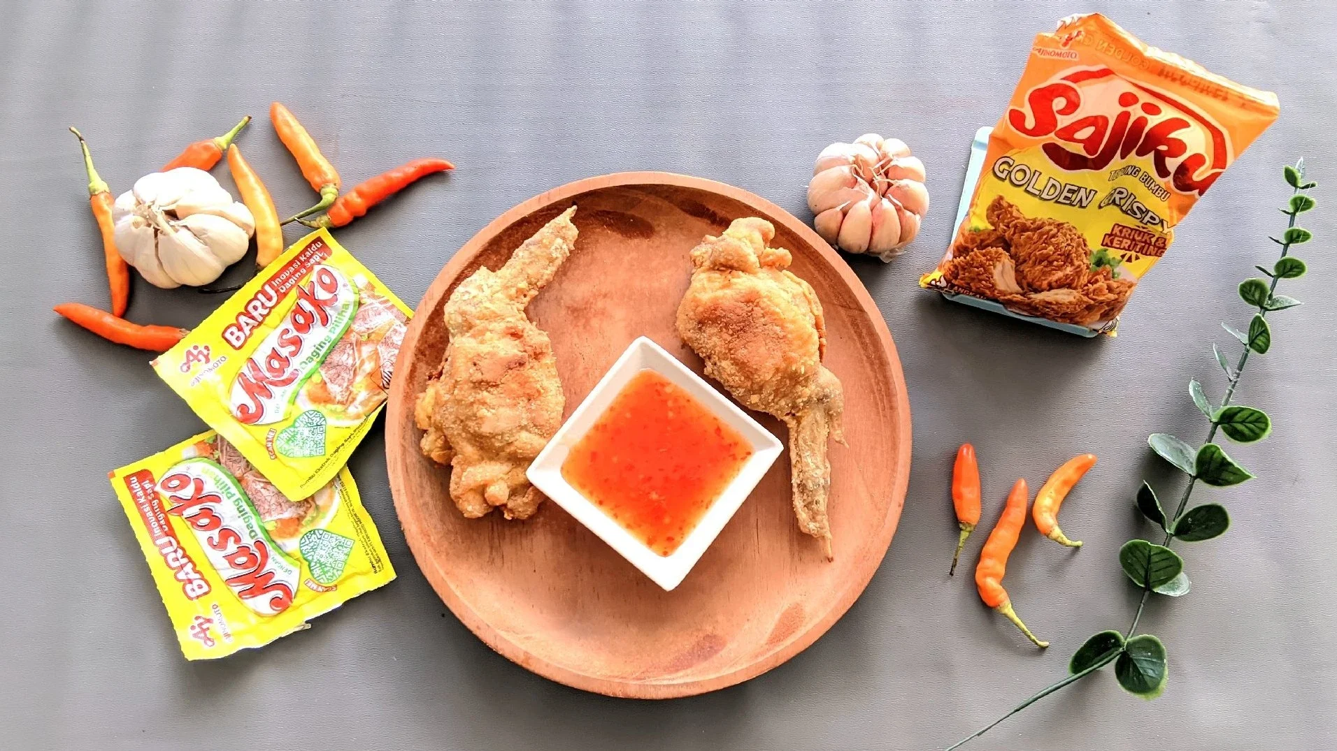 Sayap Ayam Goreng Isi Tahu