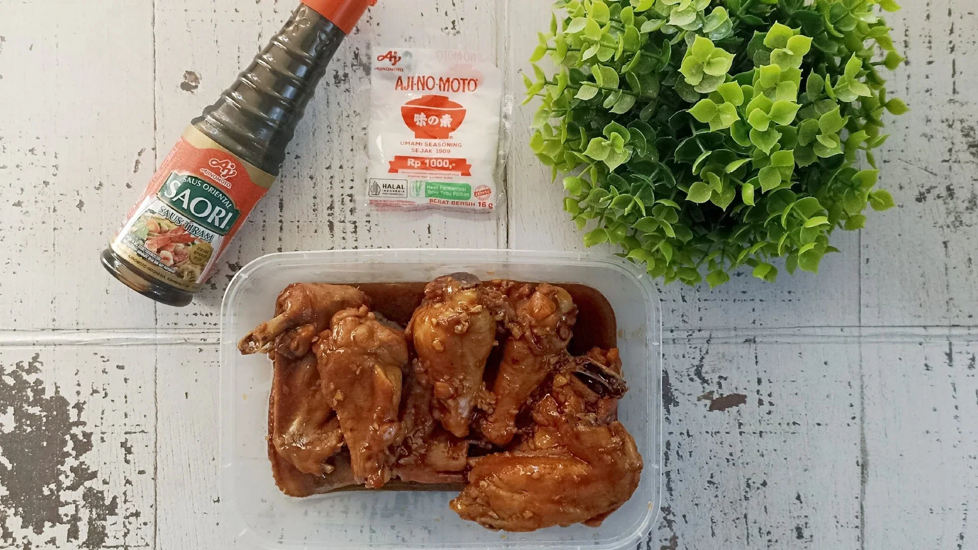 Sayap Ayam Saus Tiram
