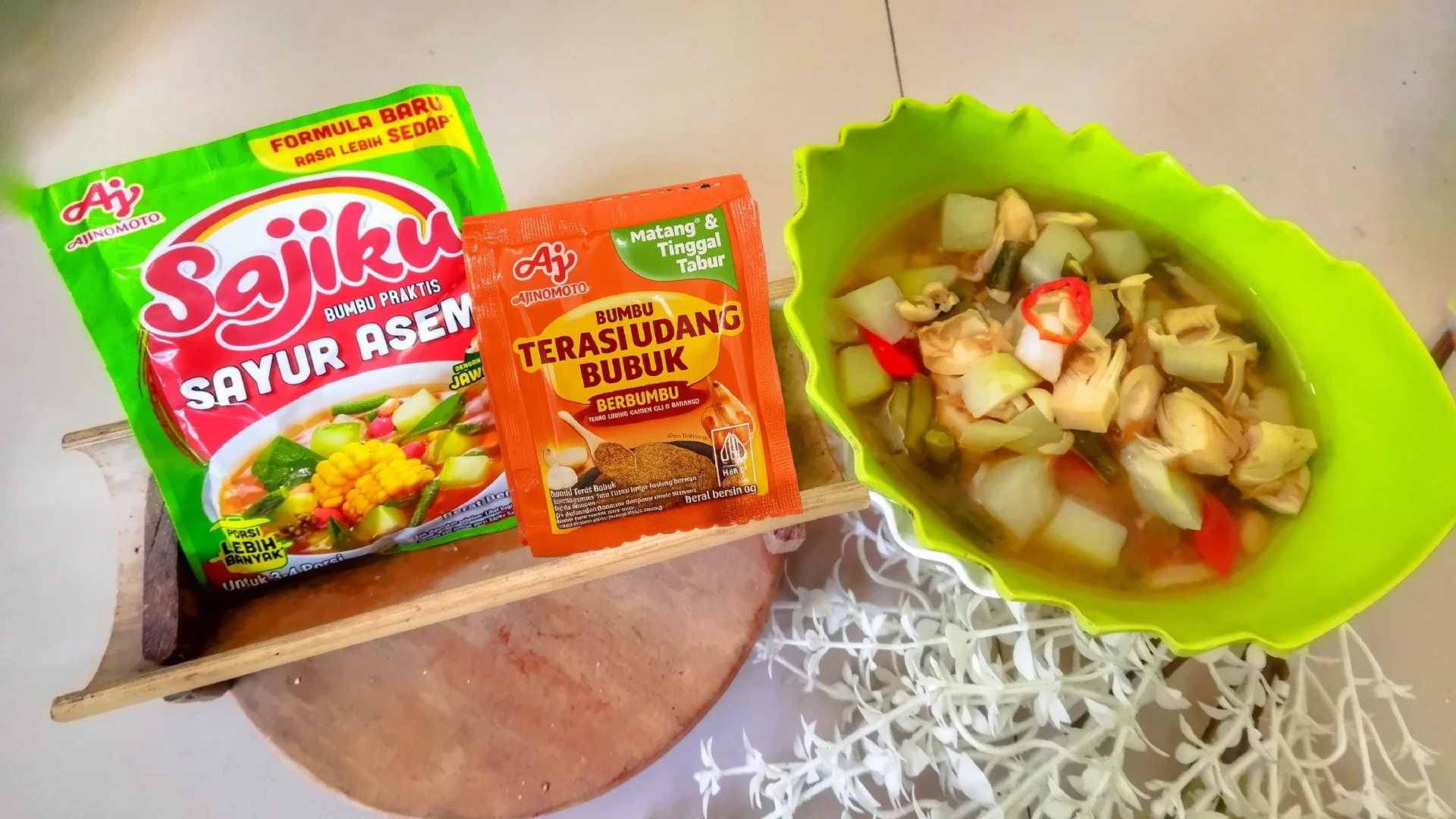 Sayur Asam buah Kelor ala SAJIKU 
