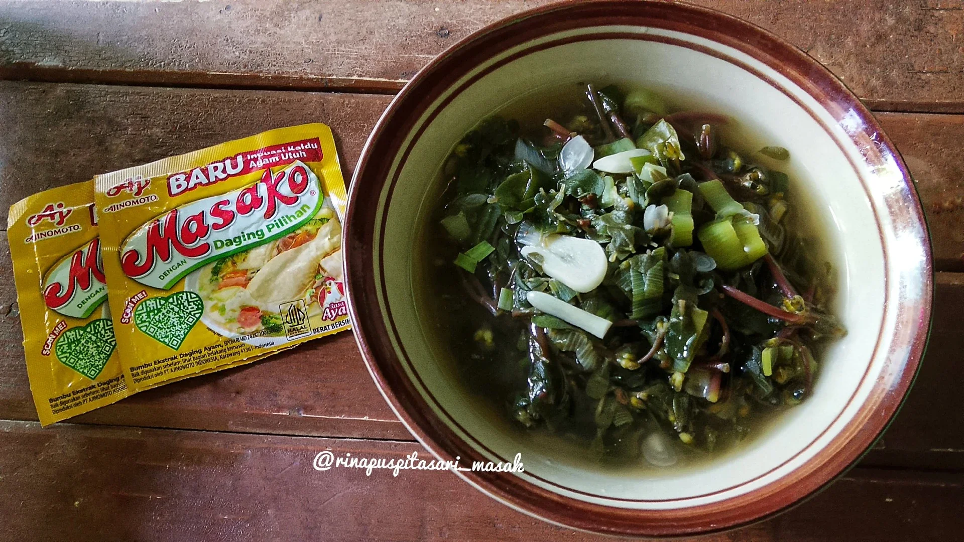 Sayur Asem Krokot Loncang ala Masako®