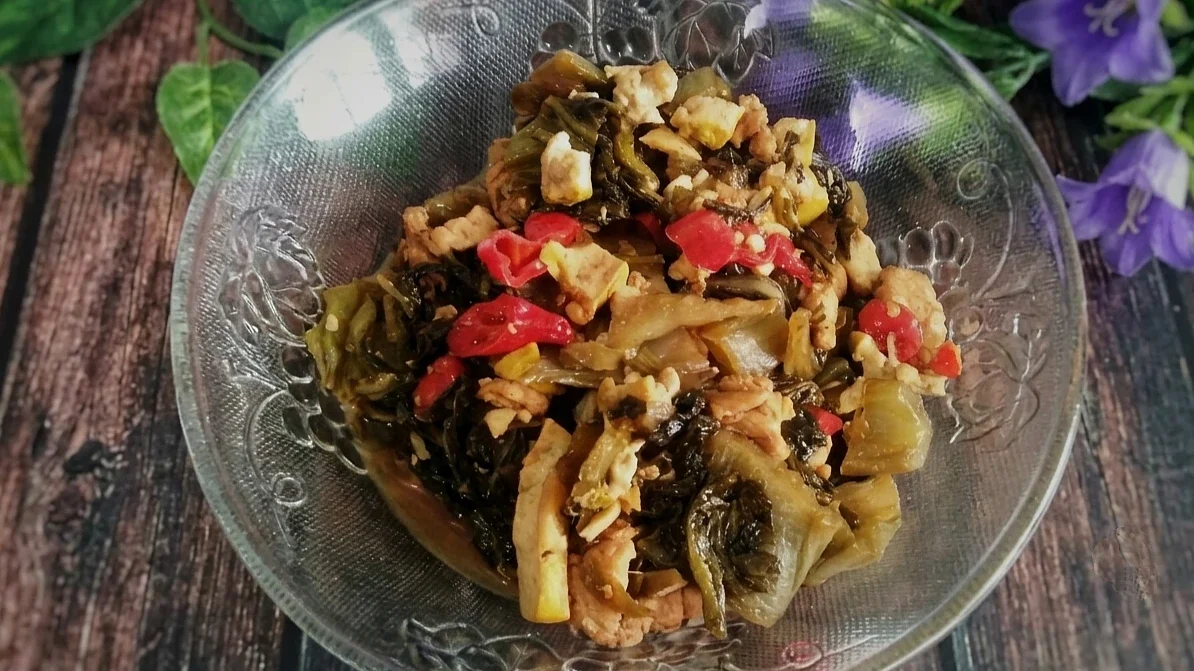 Sayur Asin Tumis Ayam