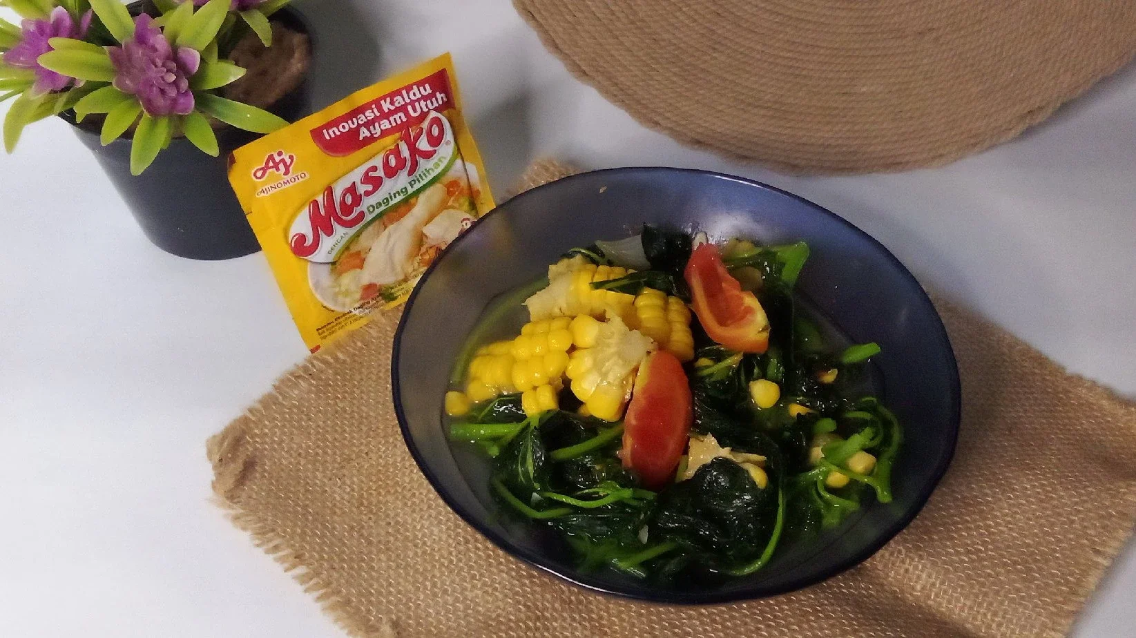 Sayur Bayam Jagung
