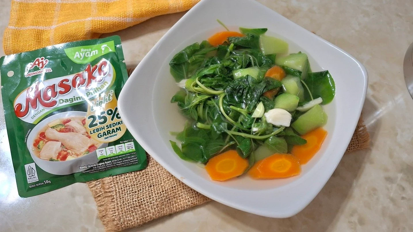 Sayur Bayam Labu Siam