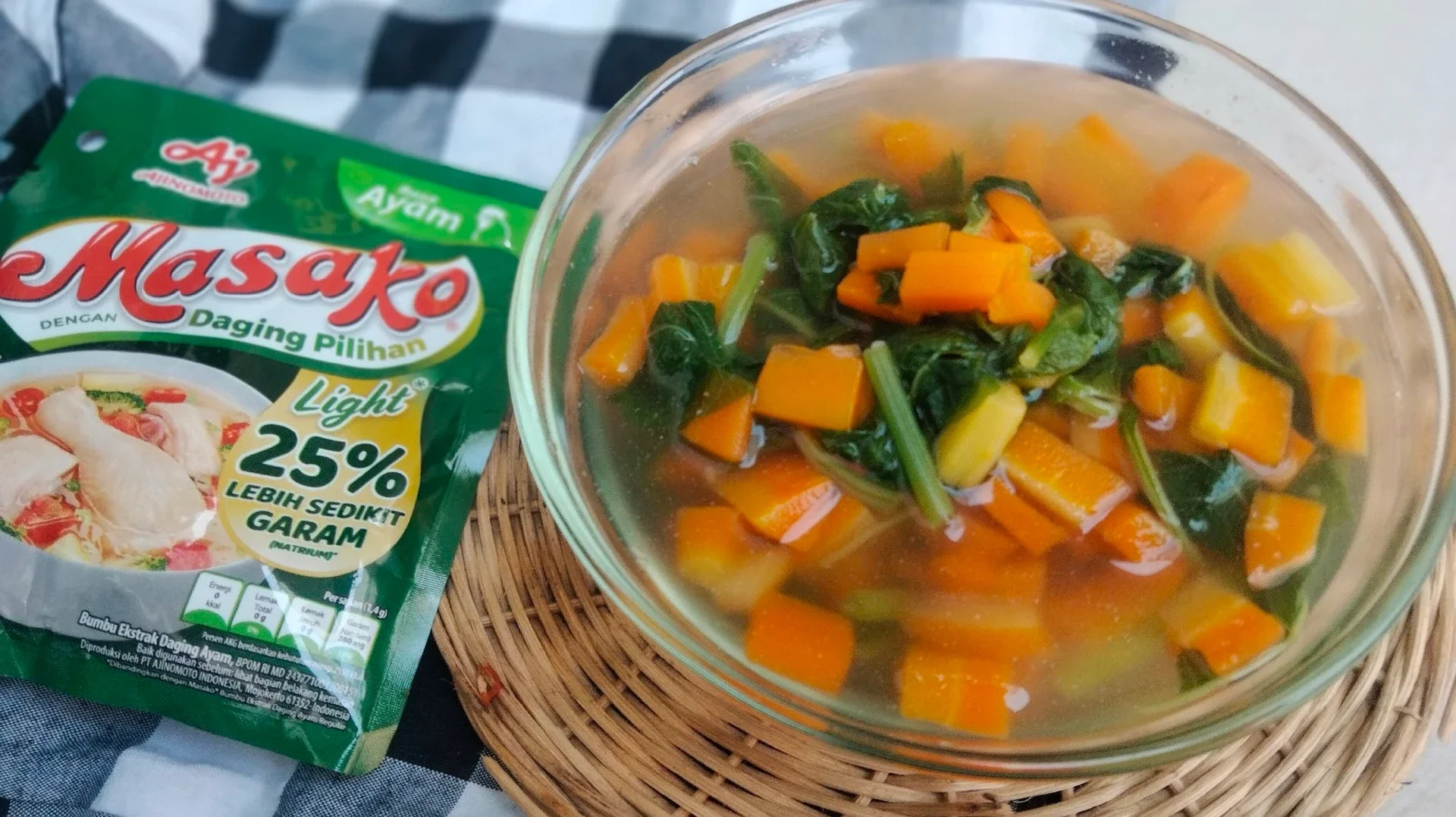 SAYUR BAYAM WORTEL ala MASAKO®