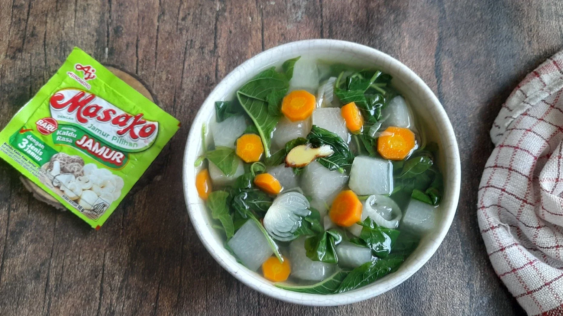 Sayur Bening Bayam Bligo 