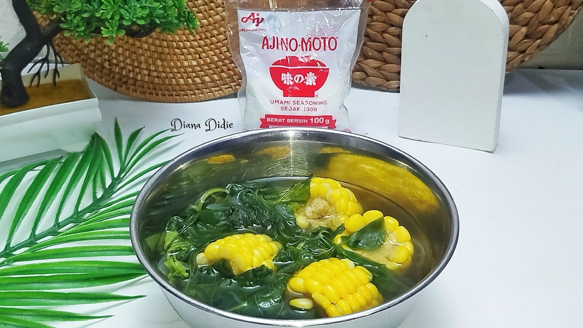 Sayur Bening Bayam Jagung 