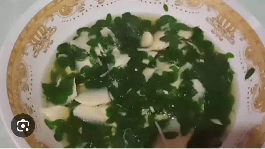 sayur bening rebung daun kelor